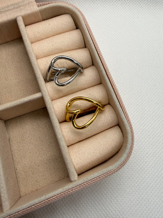 Anello love ondulato