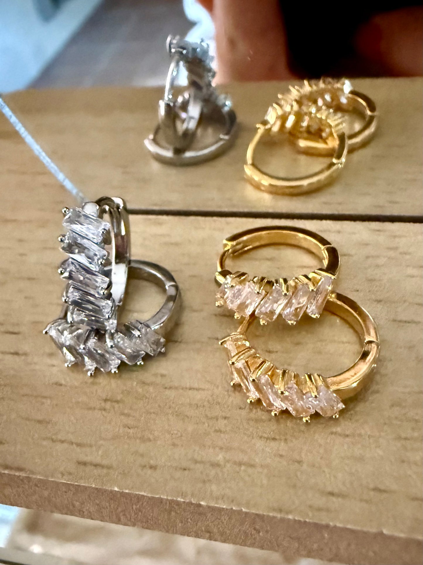 Orecchini Cerchietto Brilla