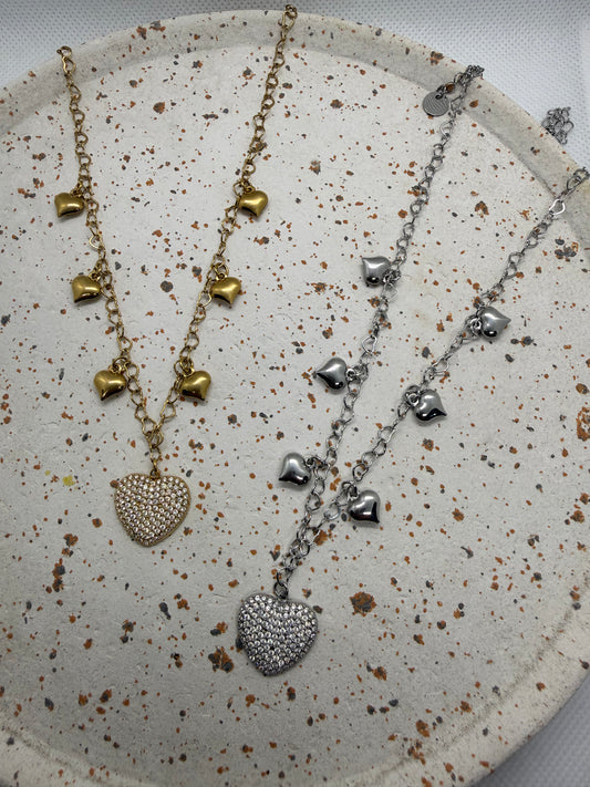 Collana love sonaglio