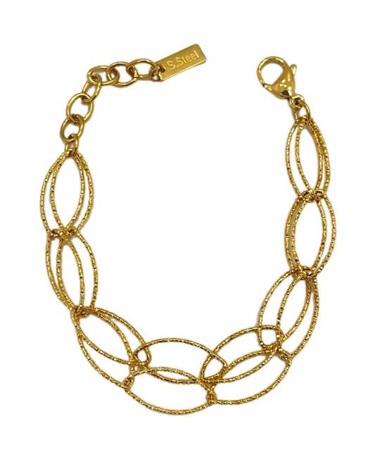 Bracciale Maglie Ovali