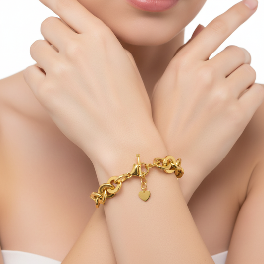 Bracciale Catena Cerchi