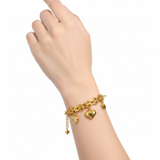Bracciale Cuore Charm