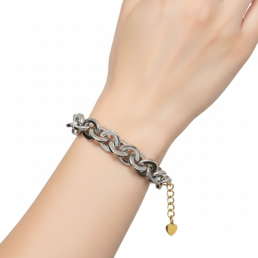 Bracciale Catena Cerchi